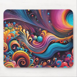 Mousepad Un abstrait coloré