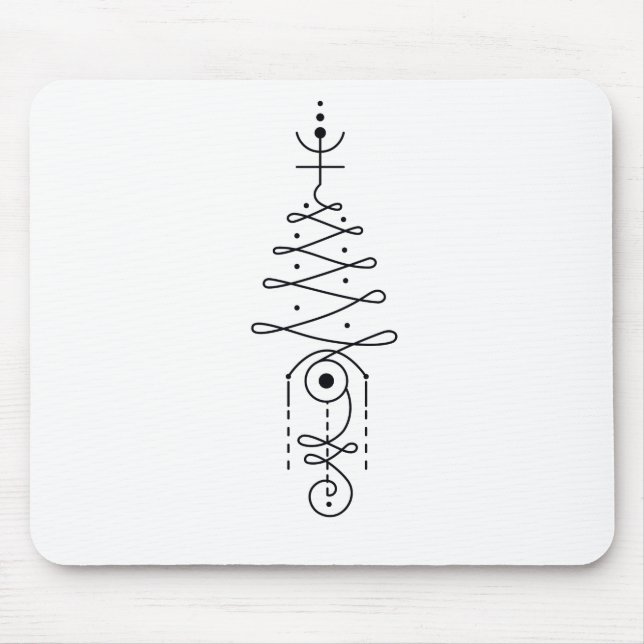 Mousepad Unalome I (Frente)