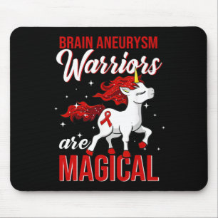 Mousepad Unanimidade do guerreiro Cérebro Aneurismo Sensibi
