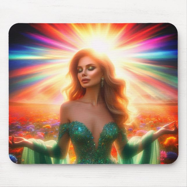 Mousepad Under the Glorious Sparkling Sunshine on a Thick (Frente)