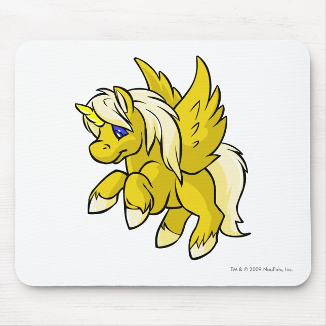 Mousepad Uni amarelo (Frente)