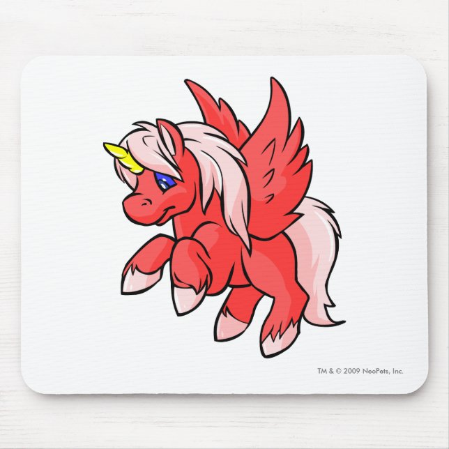 Mousepad Uni vermelho (Frente)