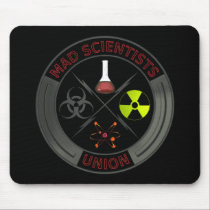 Mousepad União louca do cientista