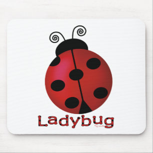Mousepad Único joaninha