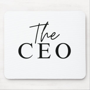 Mousepad Único Minimalista O CEO
