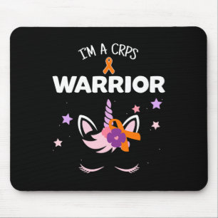 Mousepad Unicorn CRPS Warrior RSD Consciência de CRPS