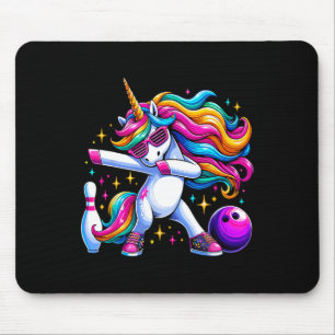 Mousepad Unicorn Dabbing Boliche Squad Birthday