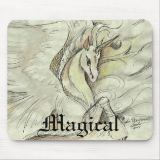 Mousepad Unicorn esboçado