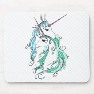 Mousepad Unicorn Love