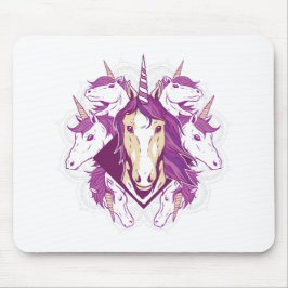 Mousepad Unicorn mandala