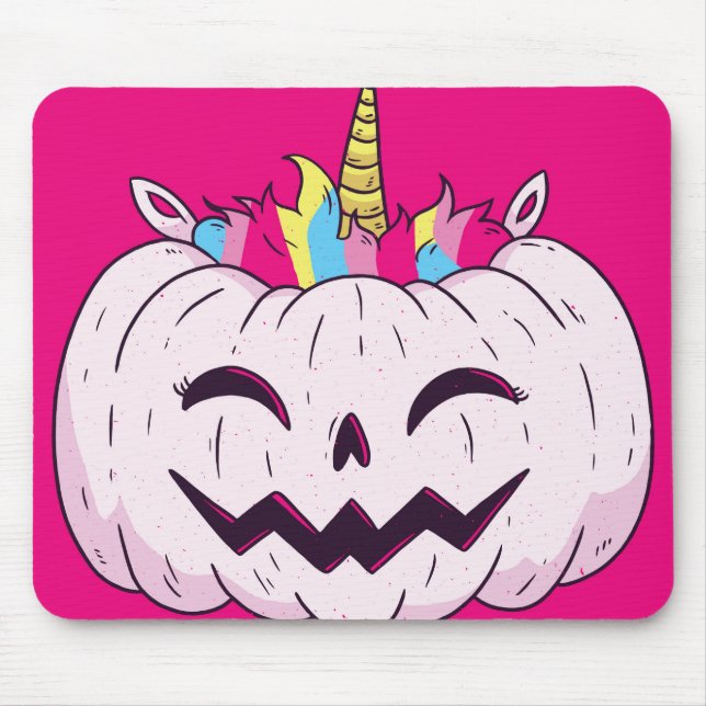 Mousepad Unicorn Pumpkin (Frente)