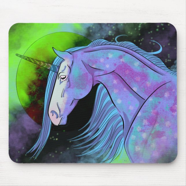 Mousepad Unicórnio 6 cósmico (Frente)