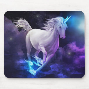 Mousepad Unicórnio Mágico, Criatura Mítica Fantástica Decor