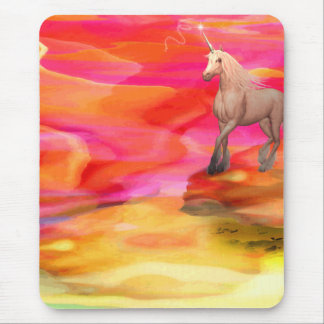 Mousepad Unicórnio no Deserto Pintado