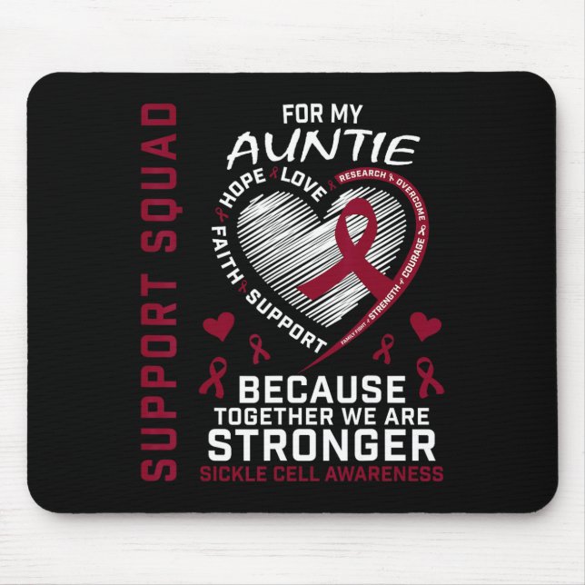 Mousepad Unidade de suporte de itens de sensibilização de c (Frente)