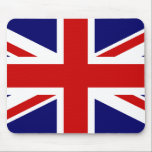 Mousepad Union Jack<br><div class="desc">Uma bandeira britânica simples e limpa,  Jack.</div>