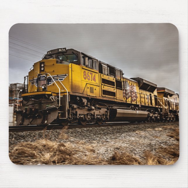 Mousepad Union Pacific 8674 Viajando pelo país (Frente)