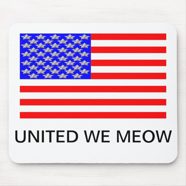 Mousepad United We Meow (Frente)