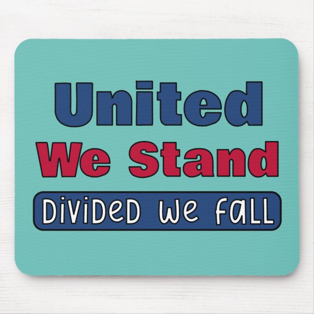 Mousepad United We Stand (Frente)