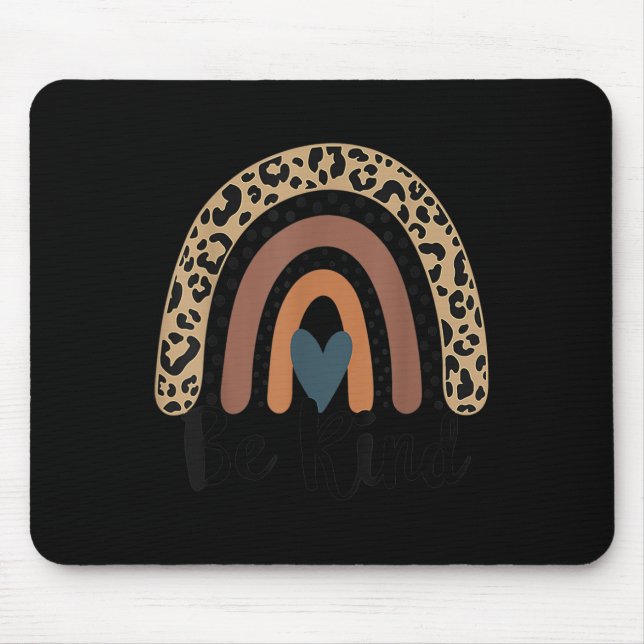 Mousepad Unity Day Orange Anti Bullying Seja gentil (Frente)