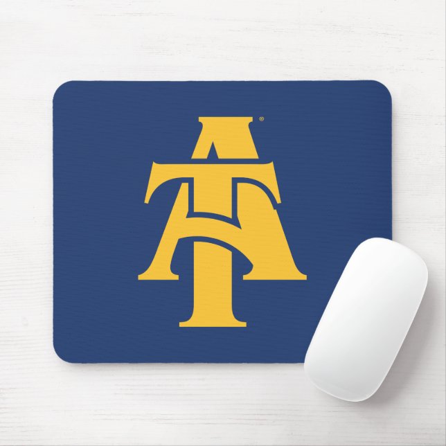 Mousepad Universidade Estadual da Carolina do Norte A&T | L (Com mouse)