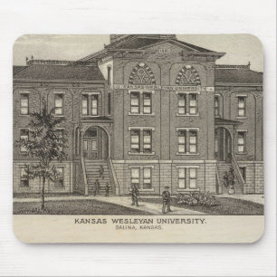 Mousepad Universidade Kansas Wesleyan