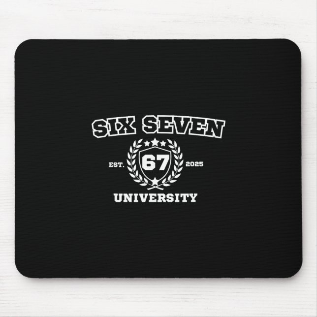 Mousepad Universidade Seis Sete Universidade Seis Sete Bruh (Frente)