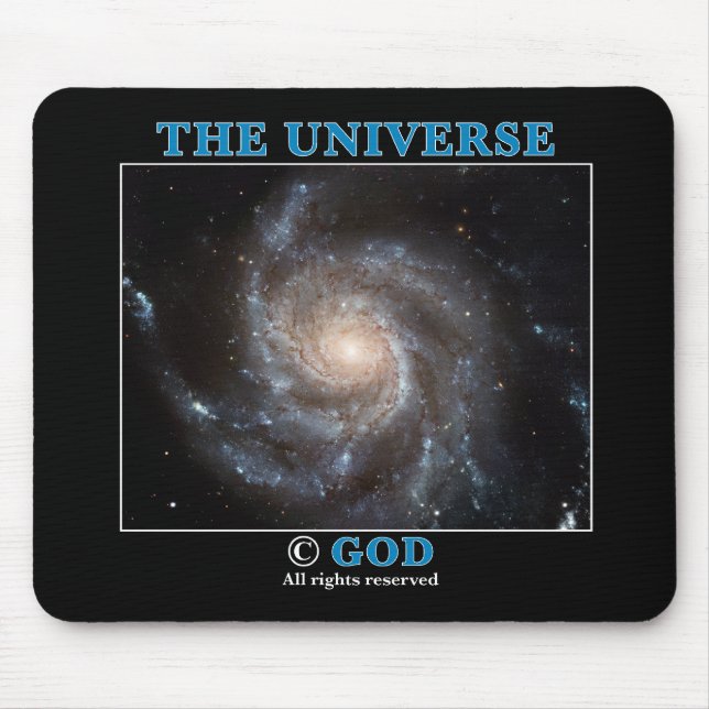 Mousepad Universo Copyright (Frente)