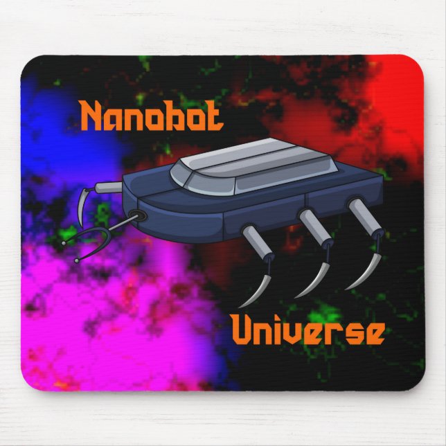 Mousepad Universo Nanobot (Frente)
