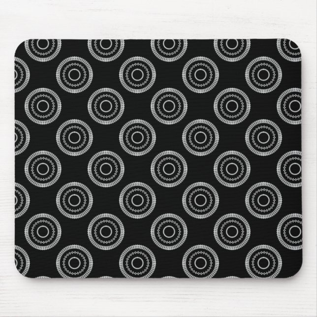 Mousepad Uptown Posh Mousepad, Cinzas Metálicas (Frente)