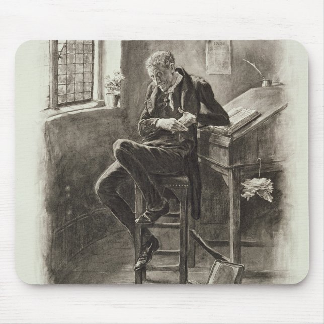 Mousepad Uriah Heep, 'de Charles Dickens: Uma bisbolhetice (Frente)