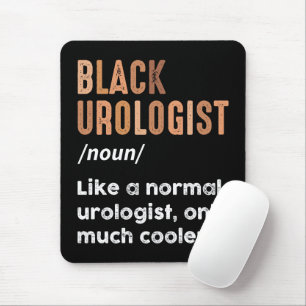 Mousepad Urologista Negro Definição Médico de Urologia Engr