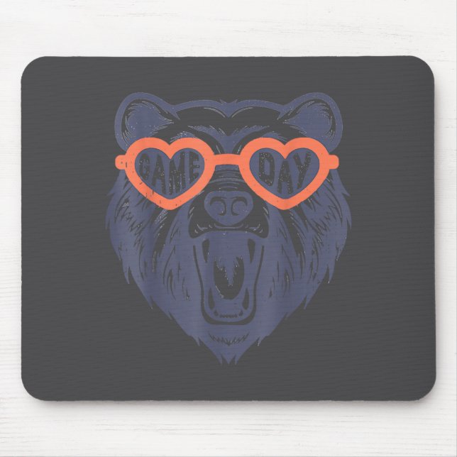 Mousepad Ursa do Dia do Jogo (Frente)