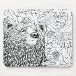 Mousepad Urso Bravo