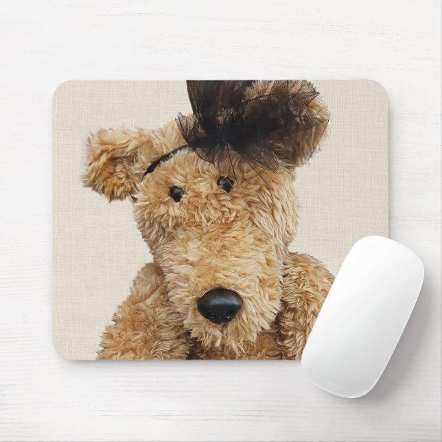 Mousepad Urso Castanho Cinto Na Colmeia (Com mouse)
