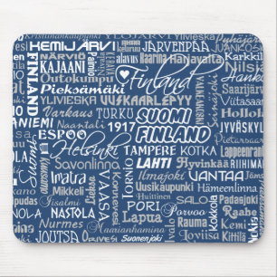 Mousepad Urso das Cidades da Finlândia