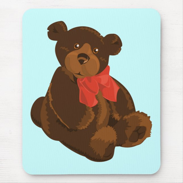 Mousepad Urso de desenho animado bonito (Frente)