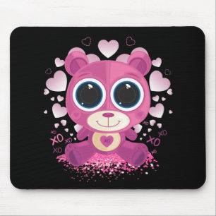 Mousepad Urso de dia de os namorados