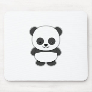 Mousepad Urso de panda bonito