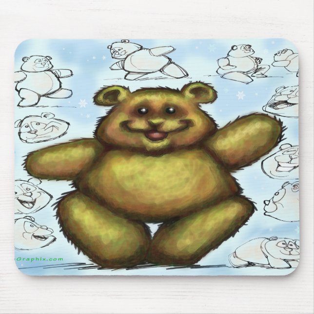 Mousepad Urso de Teddy (Frente)