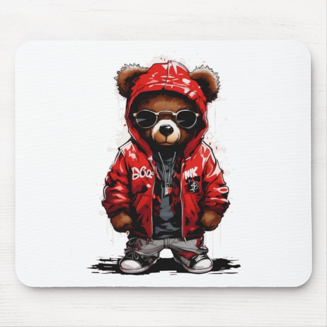 Mousepad Urso de Teddy (Frente)