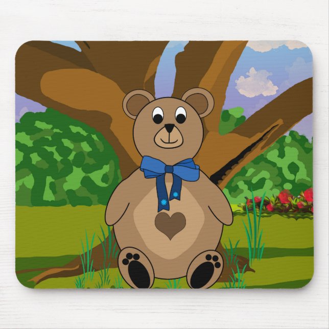 Mousepad Urso de ursinho (Frente)