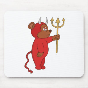 Mousepad Urso Demônio