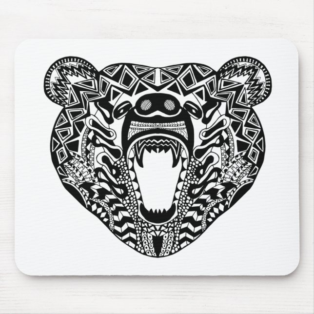 Mousepad Urso do estilo (Frente)