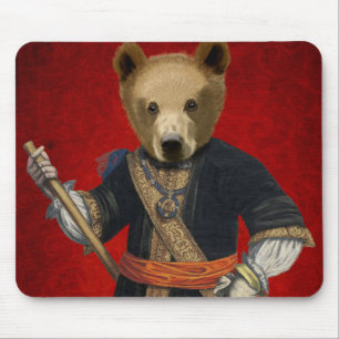 Mousepad Urso em Robôs Azuis 3