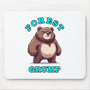 Mousepad Urso Engraçado