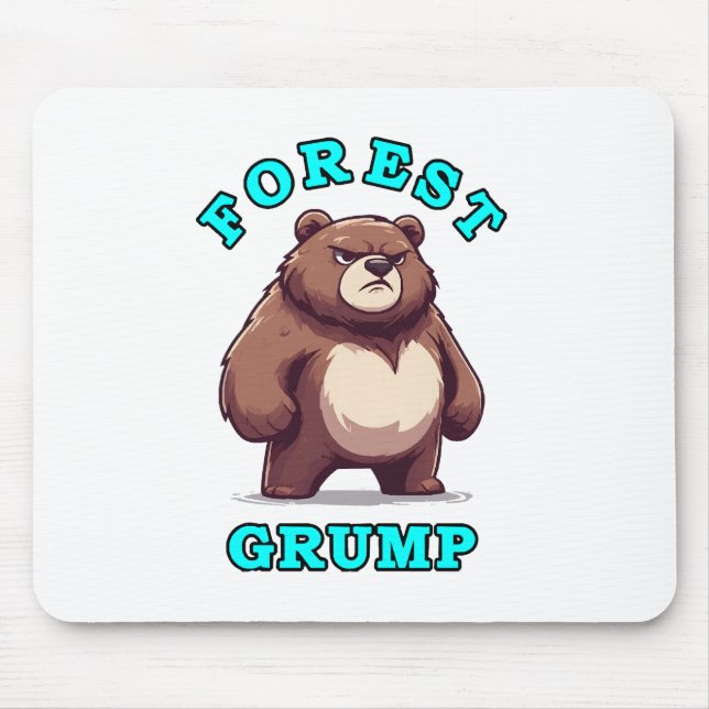 Mousepad Urso Engraçado (Frente)