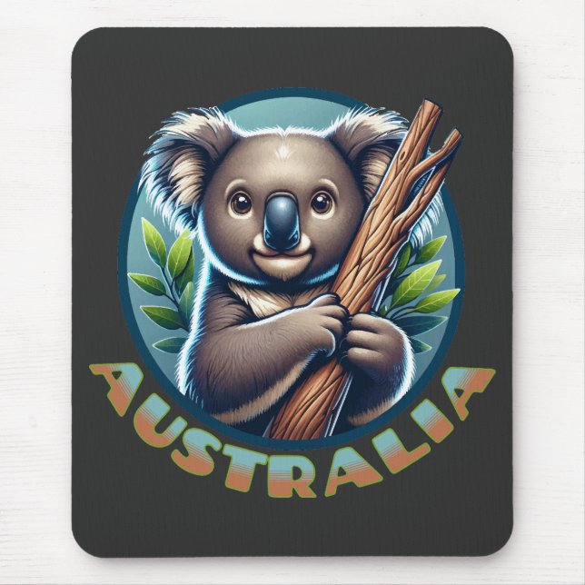 Mousepad Urso Koala Australiano (Frente)