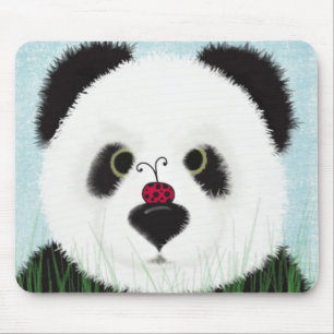 Mousepad Urso Panda Adorável