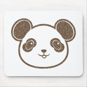 Mousepad Mouse personalizado com desenho fofo de urso panda